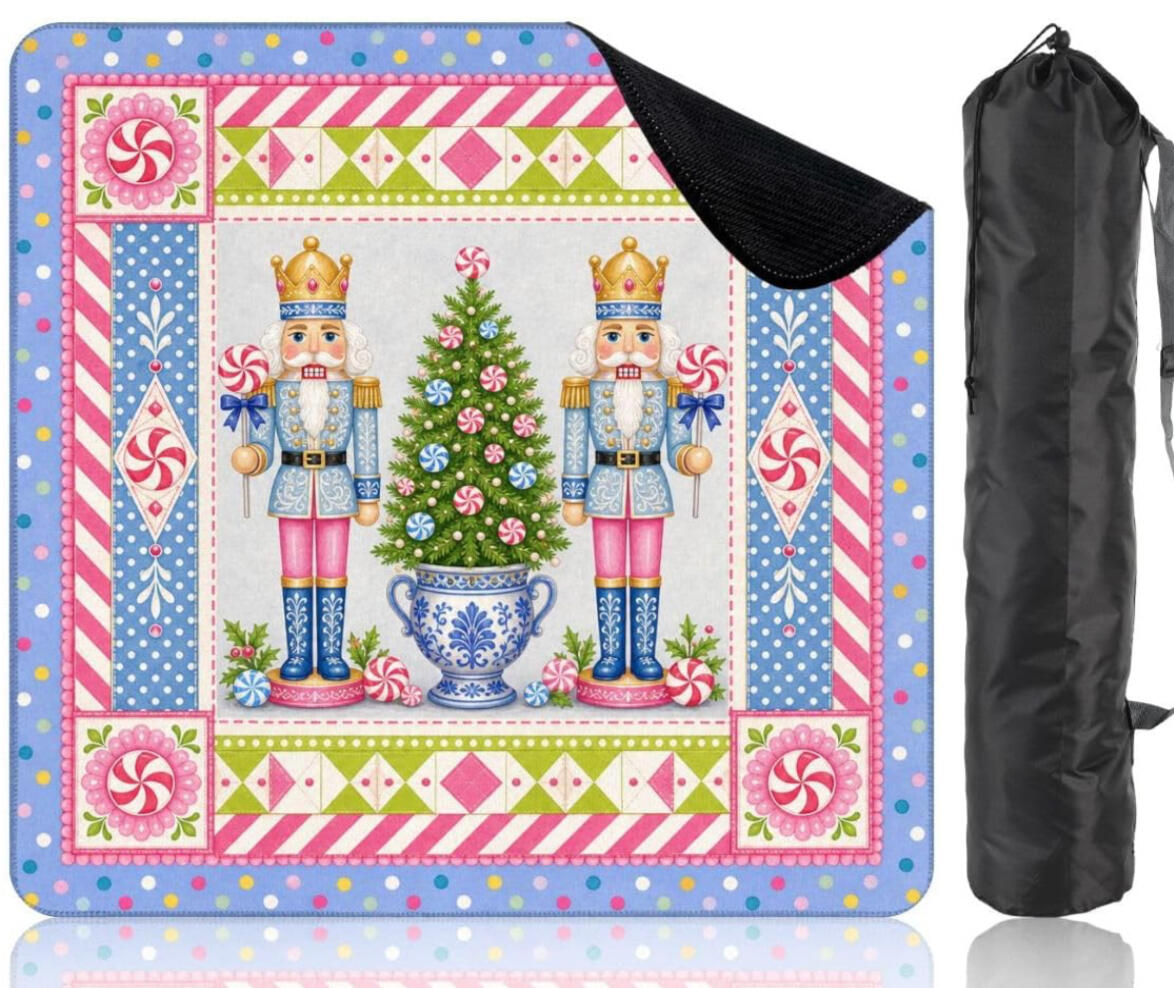 Nutcracker Christmas Mat